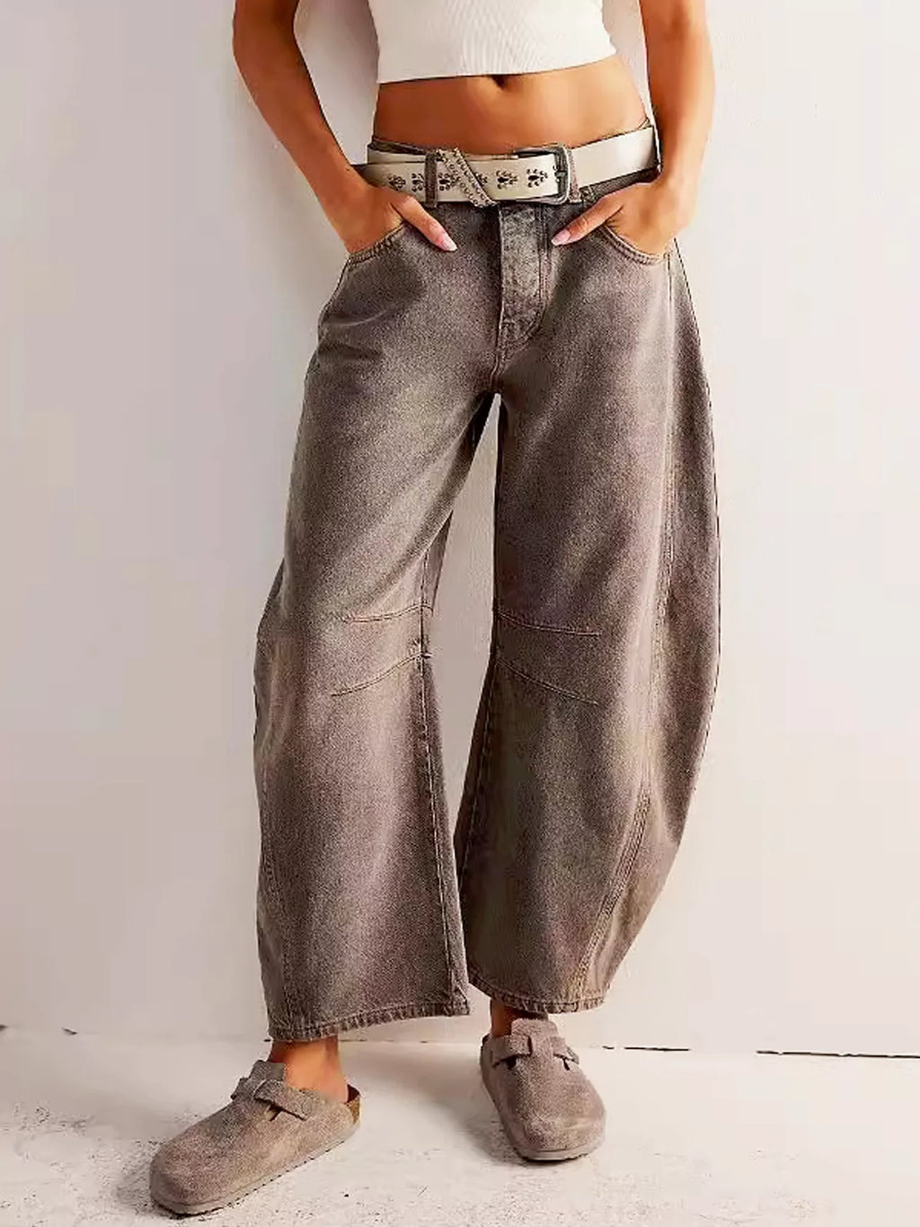 Pantalón Senda Denim Leopardo