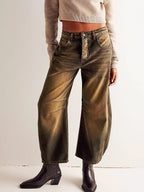 Pantalón Senda Denim Leopardo