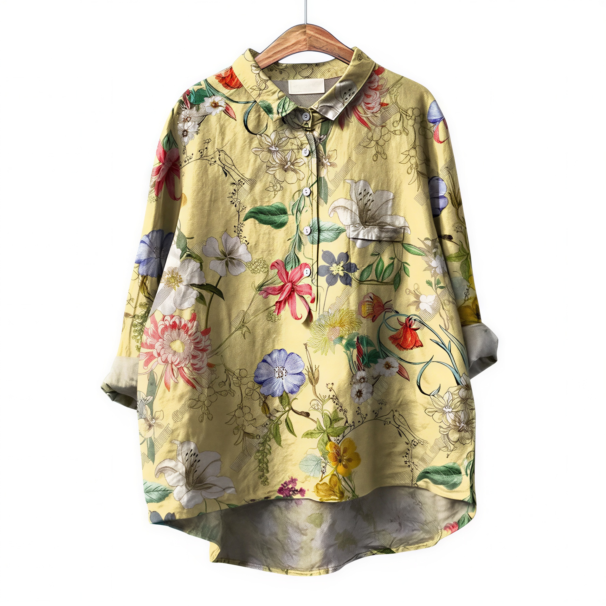 Blusa Senda Flores Cálidas