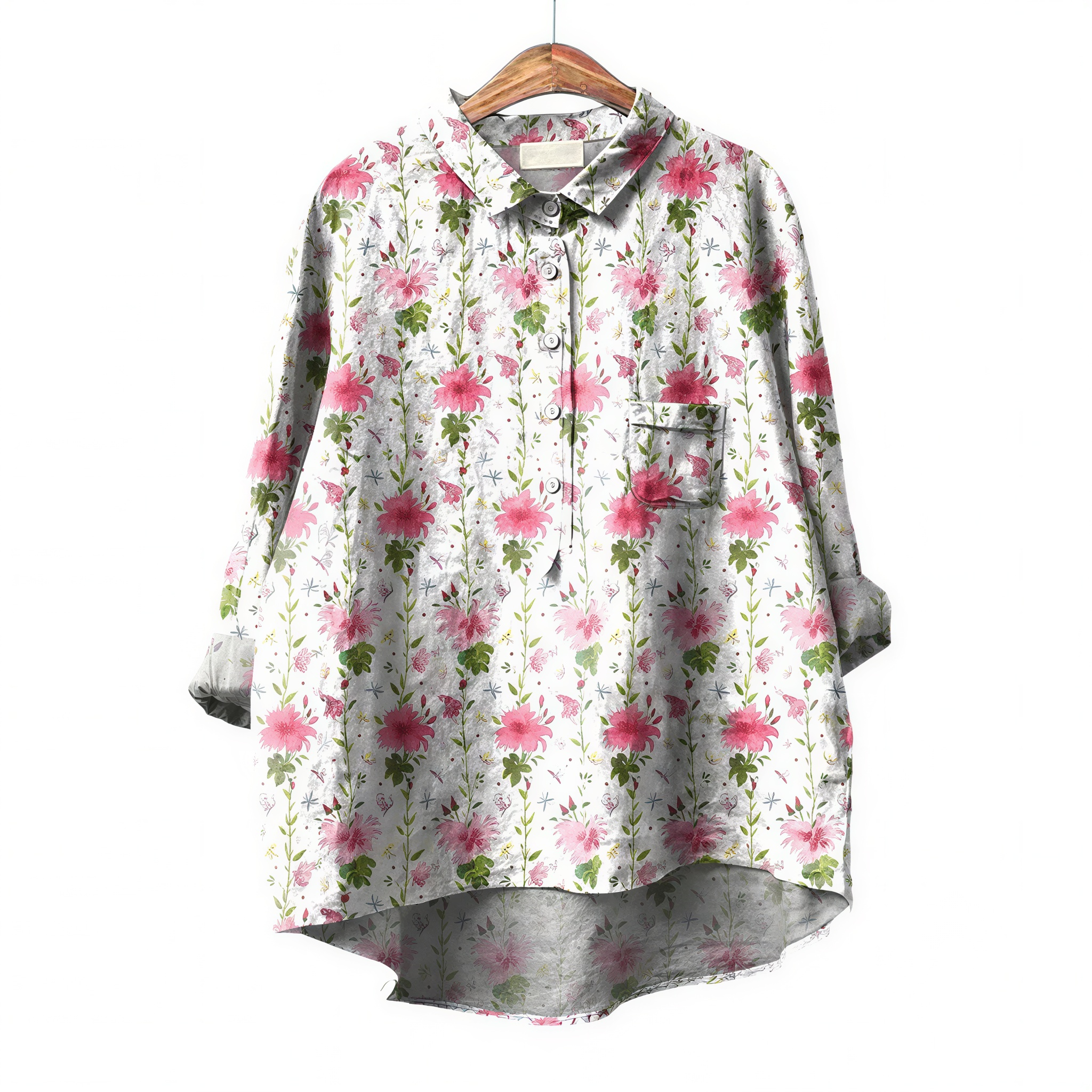 Blusa Senda Flores Ligeras