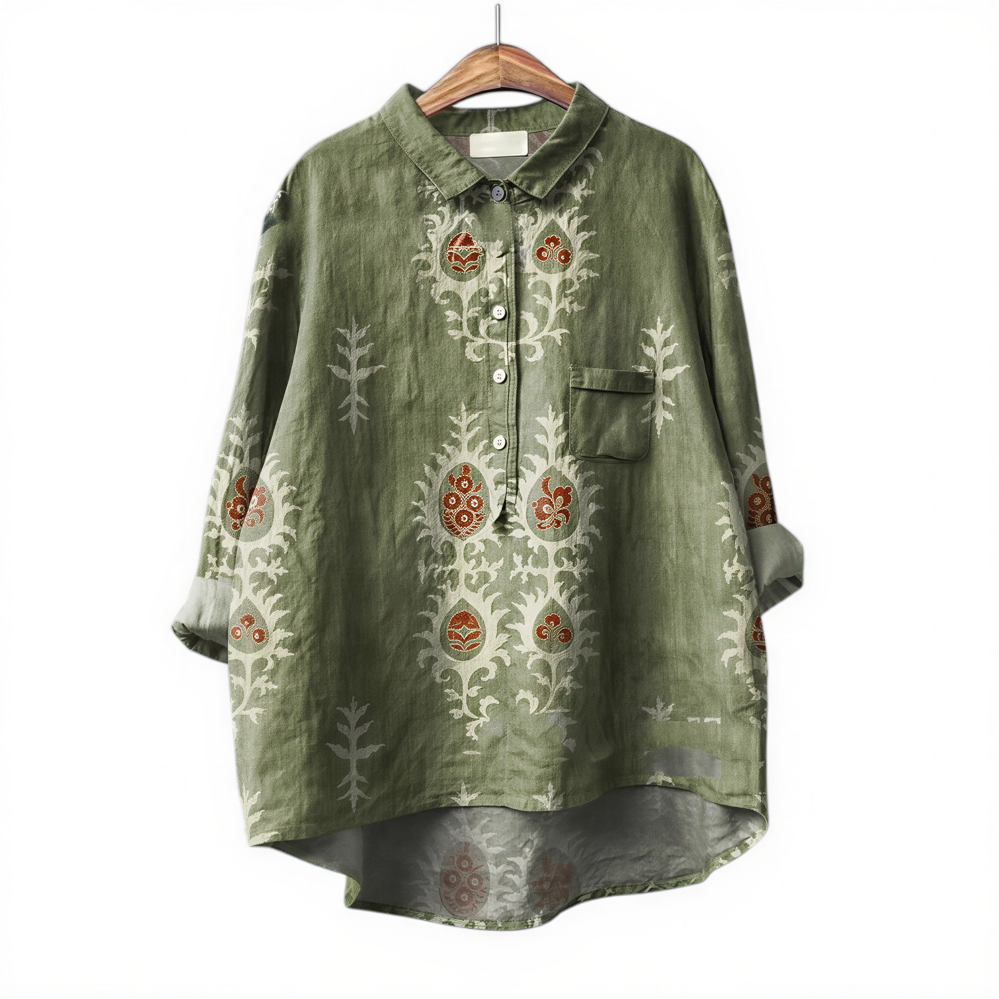 Blusa Senda Verde Calmado