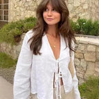 Blusa Senda Lazo Natural