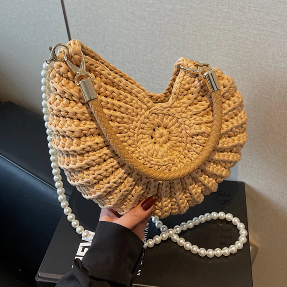 Bolso Perla Trenzada