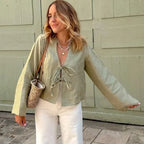 Blusa Senda Lazo Natural