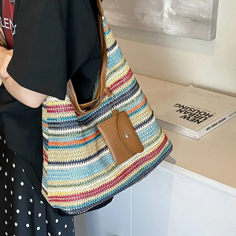 Bolso Horizonte Trenzado