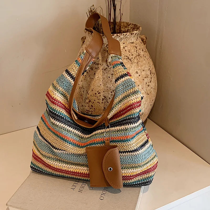 Bolso Horizonte Trenzado