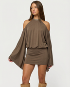 Vestido Senda Mirage Dorado